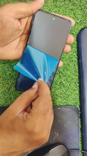 Vivo y100/y300 matte Glass making and Apply Process #viral #shortsfeed #fyp