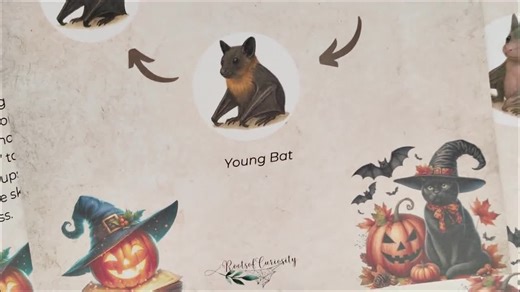 Bat Life Cycle Printable: Halloween Science Activity, Cut & Paste (PDF Download) - Etsy