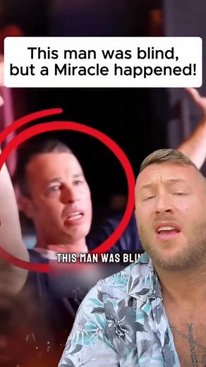 Blind man receives sight on camera! #miracle | Jordan Wilson