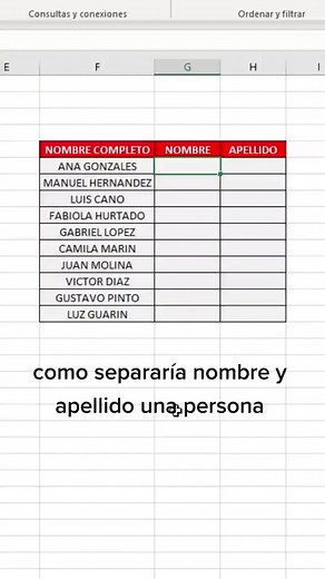 10K views · 233 reactions | como separar datos en celdas de #excel #excelfacil #mrdolc | Mr. Dolc | Facebook