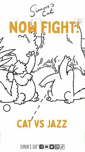 First rule of fight club.... | Simon's Cat