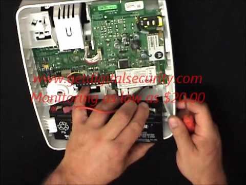 DSC Alexor Control Panel Battery Replacement