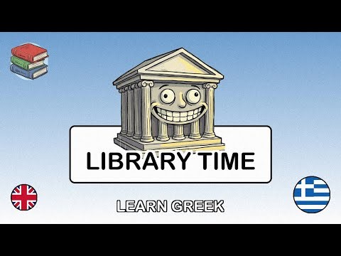 🇬🇧→🇬🇷 Learn Greek - At the Library