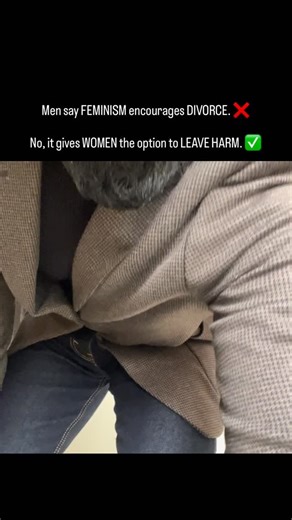 Harbir Singh on Instagram: "Feminism content, online feminism, social commentary, feminist man, feminist perspectives #feminism #feminist #feminismisforeverybody"