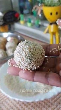 Oil-Free Poha Bombs That Taste Like Heaven #poha bites #poha recipe#sesame balls #viral #shortsvideo