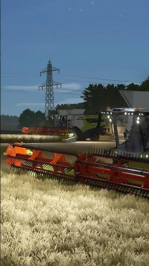 LS25 Nachternte auf dem Feld mit Claas Lexion🌾