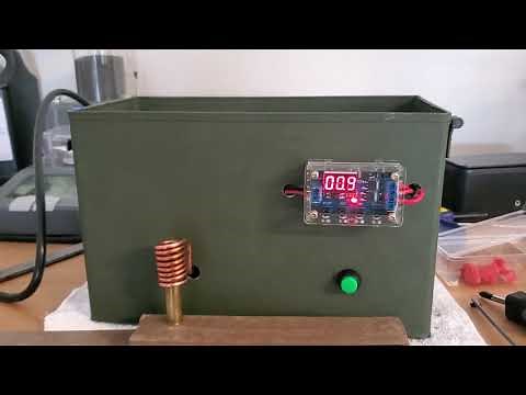 Home made induction annealer.