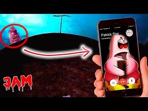 (WE FOUND HIM !!) CALLING PATRICK STAR FROM SPONGEBOB ON FACETIME AT 3 AM!