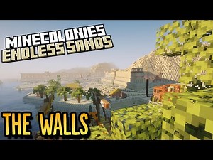 Minecolonies - Endless Sands: Egyptian Walls #14