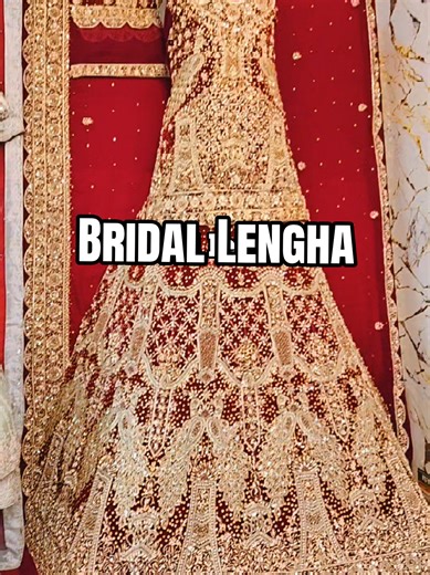 Bridal Lengha New Design 2026 we deal in all kind of bridal dresses 👗 shipping All over world 🌎 For more details and design contact us 923455882802 #bridal #lengha #design #partywear #dresses @SAFA_MALL_RAWALPINDI @What Price Online Rawalpindi