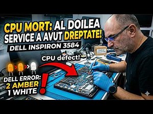 💻Error Code 2 Amber, 1 White! CPU DEAD on Dell Inspiron 3584! The second service was right!