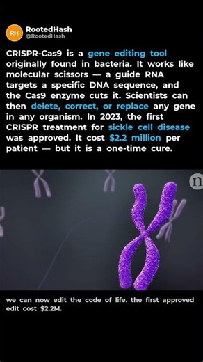 We Can Now Edit Human DNA — The First Cure Cost $2.2 Million 🧬