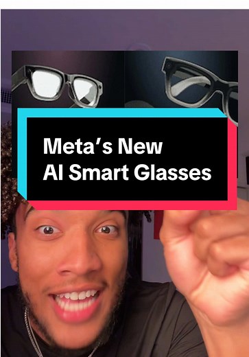 Meta’s new AI smart glasses will have a screen inside?? #carterpcs #tech #techtok #meta #ai