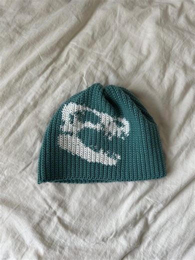 Dinosaur Skull Beanie Crochet Pattern - Etsy.de