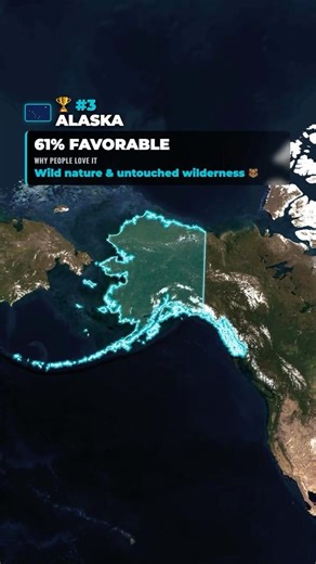 Top 5 Most Loved US States ❤️🇺🇸