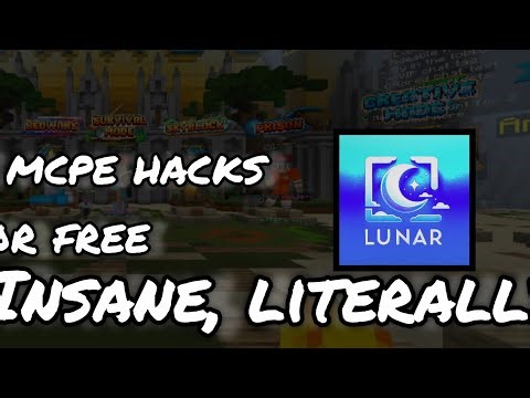 Free minecraft hacks(Lunar client for mcpe)