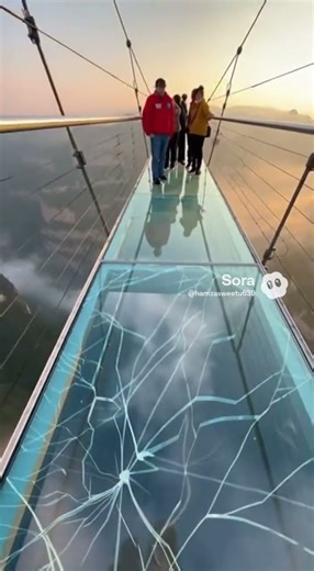 Glass Bridge CRACKS Under My Feet at 3000 Feet! 😱