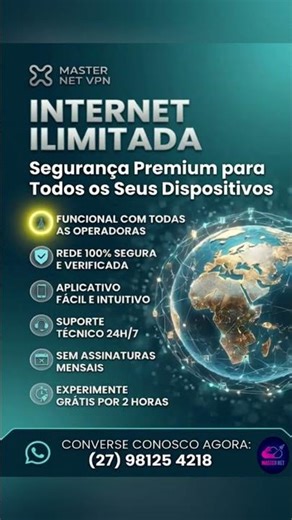 INTERNET VPN ILIMITADA PARA CELULAR - 2026