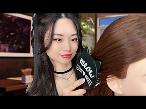 ASMR Bestie Plays With Your Hair
