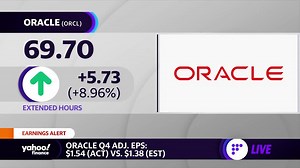 Oracle stock jumps after fourth-quarter earnings beat