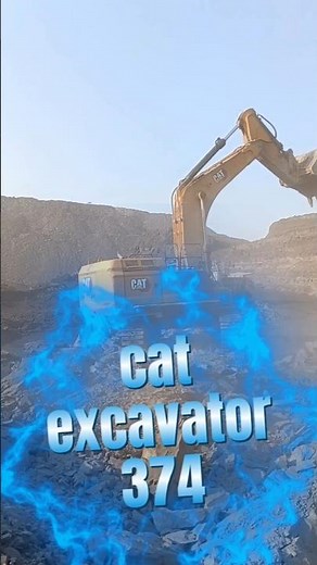 CAT 374 Excavator Working वीडियो