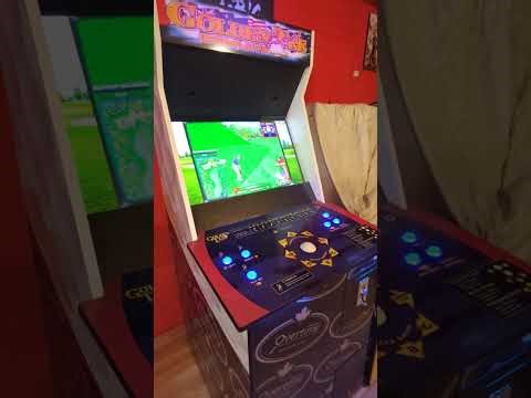 Golden Tee Fore! Complete – Full-Size Arcade Machine Build | Real Trackball, Coin Play & LED Cabinet
