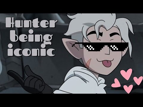 Hunter being ICONIC // The Owl House