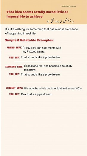 “What ‘Pipe Dream’ Really Means | Speak Like a Native in 10 Seconds!”