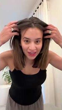 I Gave Myself a DIY Lob Haircut ✂️💇🏻‍♀️