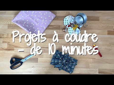 Tuto couture pour débutant [EN MOINS DE 10 MINUTES] #1