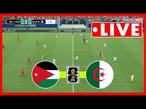 Jordan vs Algeria | World Cup 2026 | eFootball PES 2021 Simulation