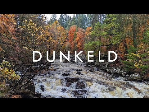 The Historic Town of DUNKELD in PERTHSHIRE - Is It Worth A Visit? - Walking Tour | 4K | 60FPS