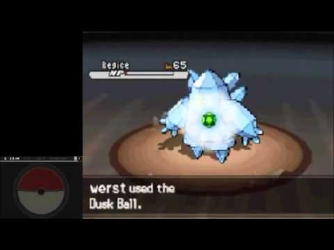 Regice Encounter - Using the Iceberg Key - Pokemon Black 2 & White 2