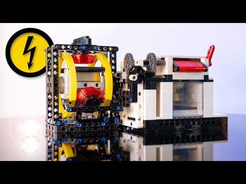 This Lego Vacuum-Powered Generator SUCKS!