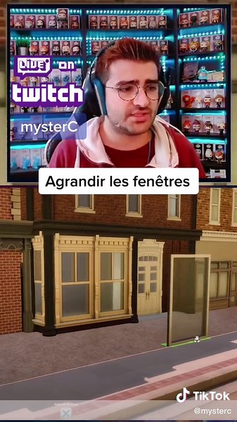 Astuce pour agrandir les fenêtres dans Les Sims 4