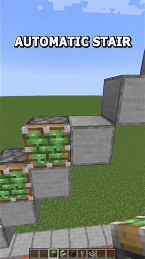 Minecraft Automatic Stair💀