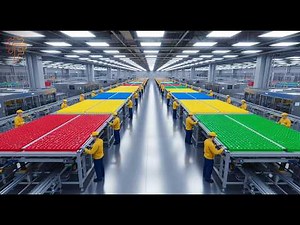 Inside LEGO’s Mega Factory: How Millions of Bricks Are Made