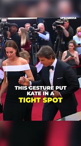 The Duke and Duchess of Cambridge walked the red carpet for the premiere of Tom Cruise's new movie, Top Gun: Maverick, in Leicester Square. However, this gesture by the actor sparked jealousy and controversy after breaking protocol. | Icons
