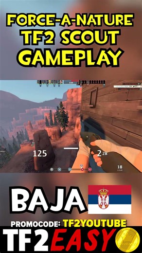 TF2 Scout Play #tf2 #tf2easy #teamfortress2 #tf2shorts #tf2scout #gaming