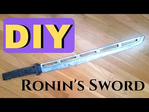 Ronin's Sword (Hawkeye) | Cardboard DIY