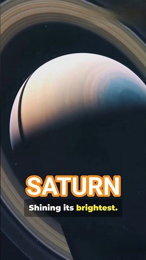 Saturn’s Brightest Night Recap 🌌| Biggest & BestView of 2025 #space #interstellarobject #astronomy