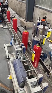 1.9M views · 6K reactions | Fire extinguisher bottle labeling machine | Henan Cyril Machinery Equipment Co.,LTD | Facebook
