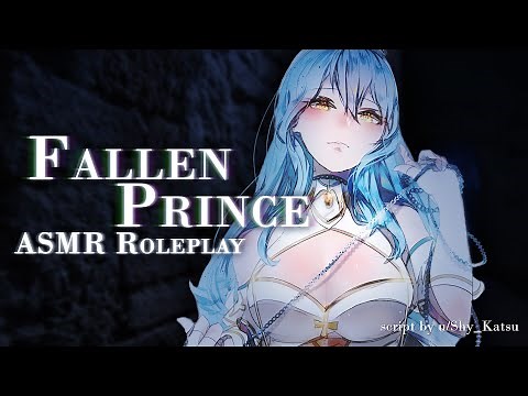 [ASMR] Villainess captures the fallen prince [Layered Sounds | Hair brushing | Whispering]
