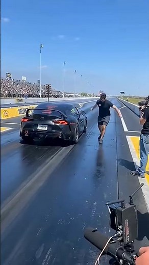 this racetrack is so sticky!!