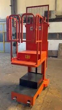 Mobile Battery Operated Stacker with Man Lifting Facility by JOIST - Best for warehouse management
