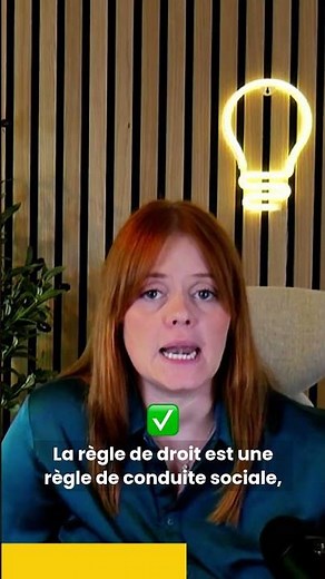 La règle de droit expliquée simplement