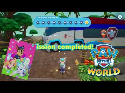 PAW Patrol World🤖Ryder & Friends Pups Clear the Jungle PATH Complete [PC GAMES] Gameplay
