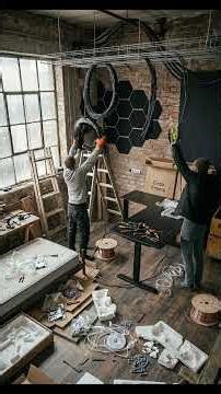 Building a $15,000 Cyberpunk Hacker Loft 💻🛠 #CyberpunkSetup #HackerRoom #GamingSetup