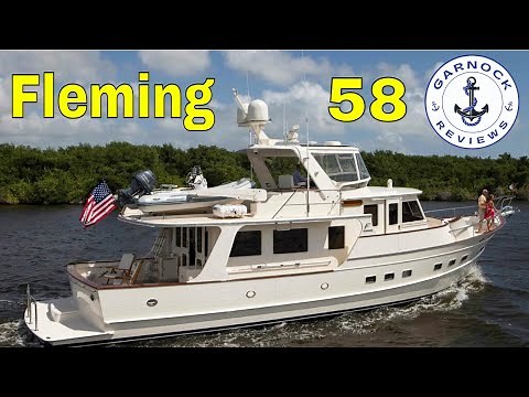 $3,650,000 - (2019) Fleming 58 For Sale - Luxury Long-Range Motor Yacht