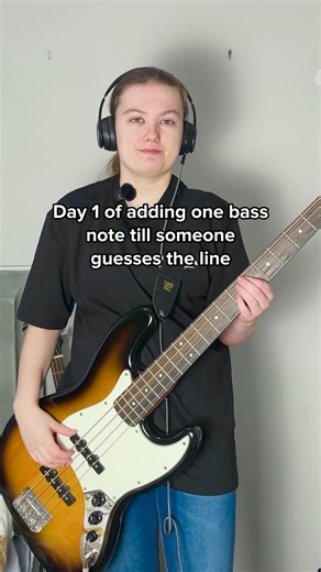DAY 1! Are YOU able to guess this song in one note?!👀🎸